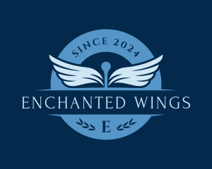 Caduceus Medical Wings logo design