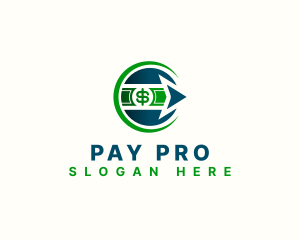 Dollar Money Transfer logo design