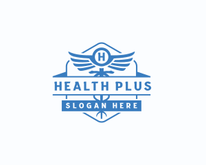 Pharmacy - Caduceus Wings Pharmacy logo design