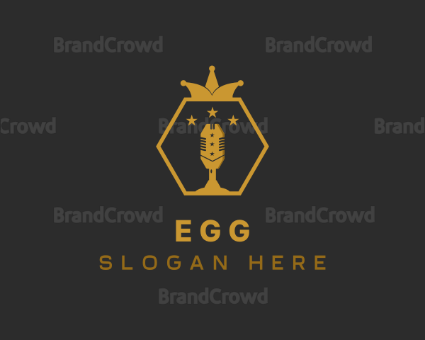 Crown Mic Podcast Logo