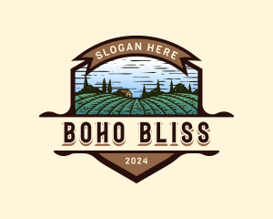 Agriculture Farm Field Logo