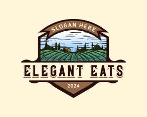 Agriculture Farm Field Logo