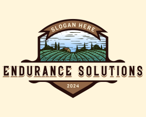 Agriculture Farm Field Logo