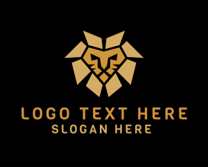Medieval - Lion Animal Safari logo design