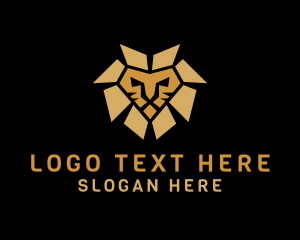 Lion Animal Safari Logo