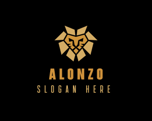 Lion Animal Safari logo design