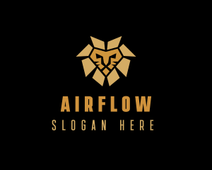 Lion Animal Safari logo design