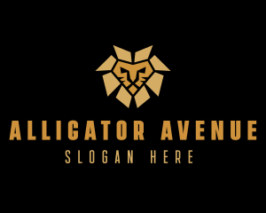 Lion Animal Safari logo design