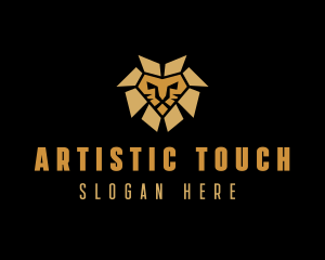 Lion Animal Safari logo design