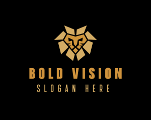 Lion Animal Safari logo design