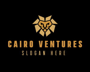 Lion Animal Safari logo design