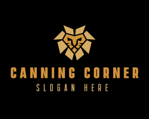 Lion Animal Safari logo design