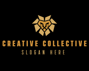 Lion Animal Safari logo design