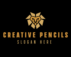 Lion Animal Safari logo design