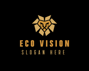 Lion Animal Safari logo design