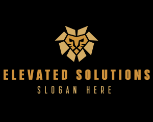 Lion Animal Safari logo design