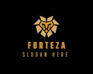 Lion Animal Safari logo design