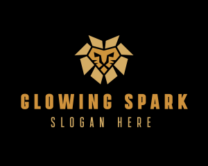 Lion Animal Safari logo design