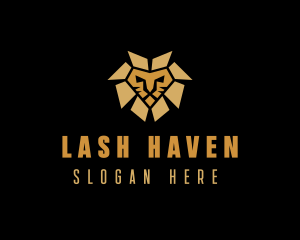 Lion Animal Safari logo design