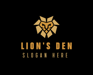 Lion Animal Safari logo design