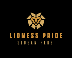 Lioness - Lion Animal Safari logo design