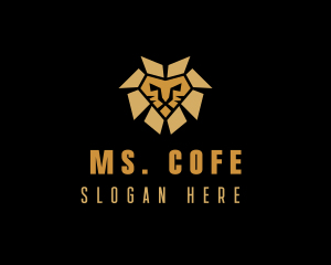 Lion Animal Safari logo design