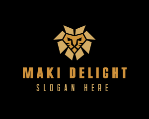 Lion Animal Safari logo design