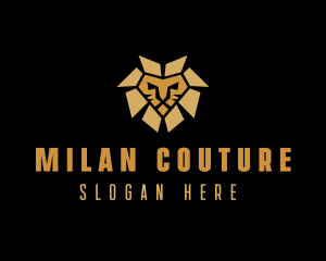 Lion Animal Safari logo design