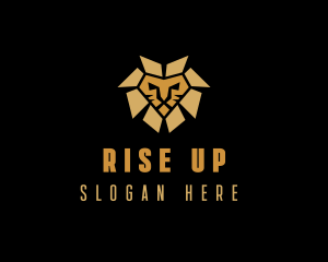 Lion Animal Safari logo design