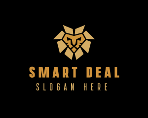 Lion Animal Safari logo design