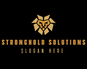 Lion Animal Safari logo design