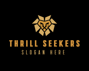 Lion Animal Safari logo design