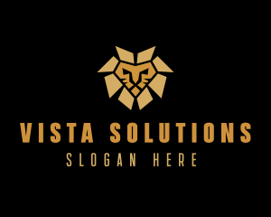 Lion Animal Safari logo design