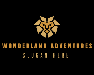 Lion Animal Safari logo design