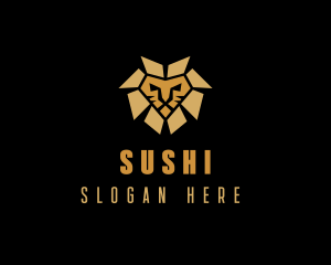 Lion Animal Safari logo design