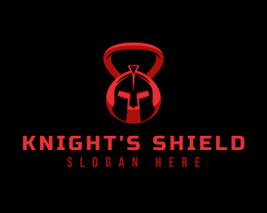 Knight - Medieval Knight Fitness logo design