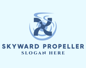 Propeller - Ventilation Wind Propeller logo design