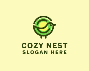 Nesting - Little Bird Chick logo design