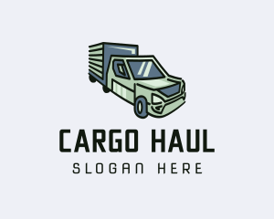 Logistic Truck Delivery logo design