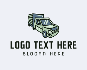 Move - Logistic Truck Delivery logo design