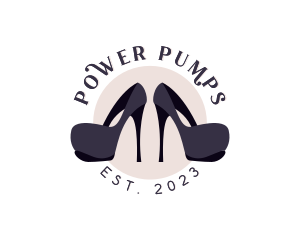 Pumps - Fashion High Heels Shoes logo design