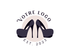 Pumps - Fashion High Heels Shoes logo design