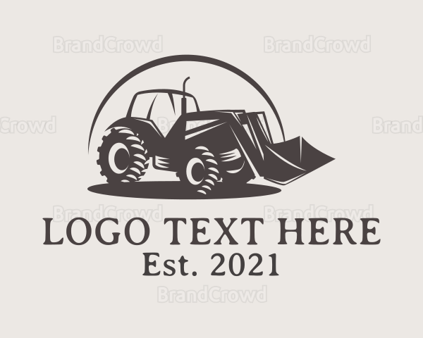 Vintage Agriculture Truck Logo