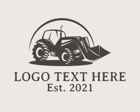 Vintage - Vintage Agriculture Truck logo design