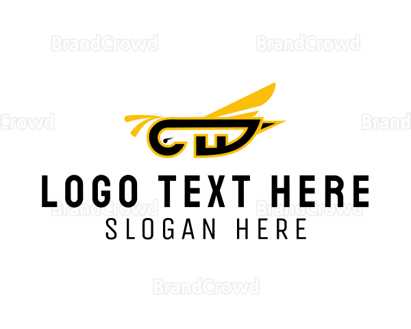 Yellow Wasp Key Logo