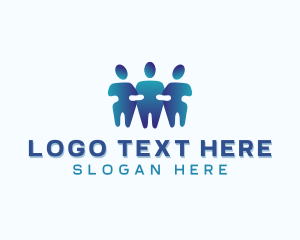 Family - People Organization Team logo design