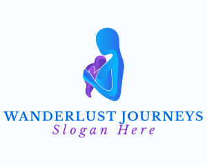 Pregnant - Motherhood Social Welfare logo design