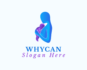 Woman - Motherhood Social Welfare logo design
