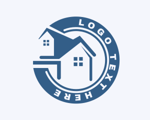 Roofer - Home Roof Realty Renovation logo design