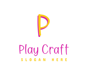 Playful Handwritten Lettermark logo design